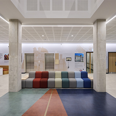 new greenwich campus reception 